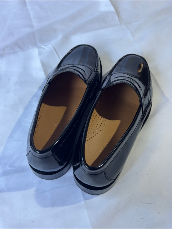 Cole Haan Black Patent Leather Penny Loafers main image 7